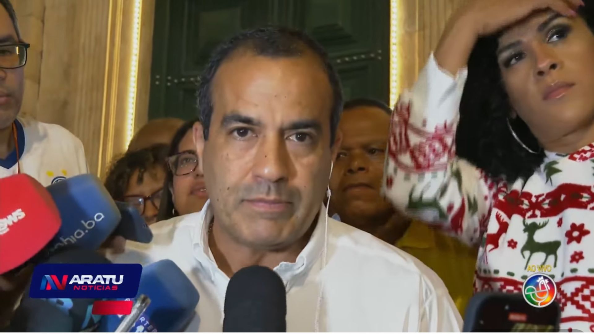 Bruno Reis defende nome de Ronaldo Caiado para presidir o Brasil | Imagem: TV Aratu