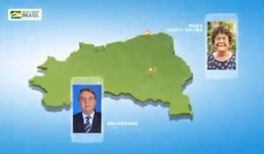 Bolsonaro lança campanha para tirar dúvidas de eleitores, mas internautas descobrem que imagens são falsas