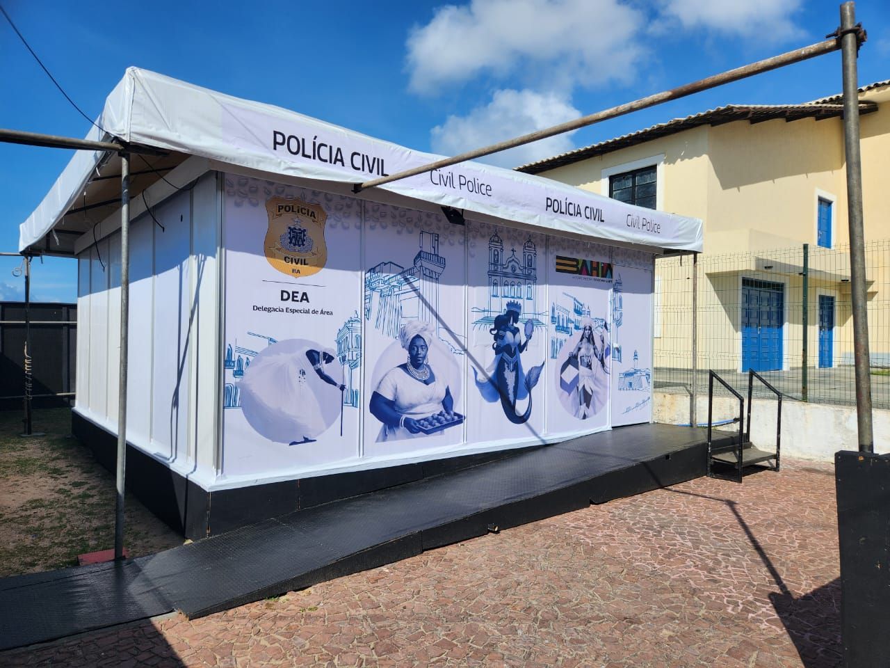 Operação tem como objetivo garantir a segurança durante a Festa de Iemanjá. Foto: Polícia Civil