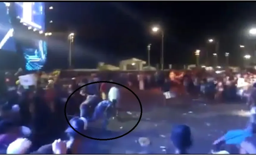 Vídeo: show de La Fúria  tem ‘pausa forçada’ por conta de briga no Festival Virada