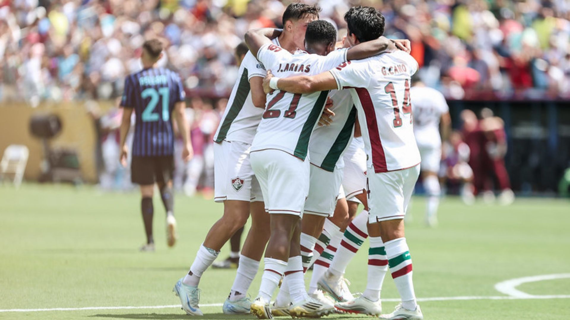 Fluminense derrotou a Inter por 2 a 0 | Foto: Lucas Merçon/Fluminense F.C.