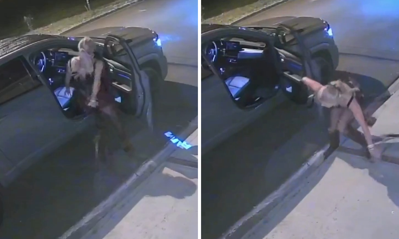 V&Iacute;DEO: mulher &eacute; baleada nas n&aacute;degas ap&oacute;s briga em show de Henrique e Juliano.Foto: Reprodu&ccedil;&atilde;o