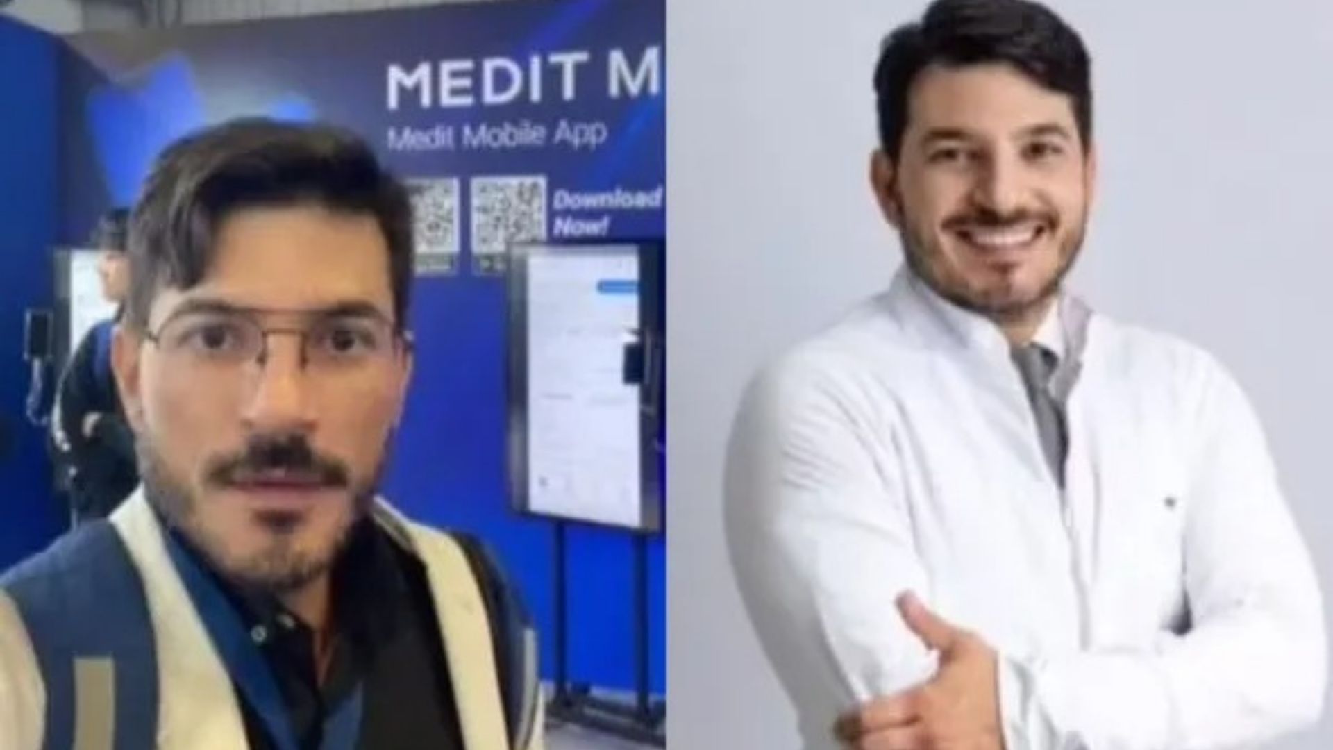 O dentista Gustavo Garrido era casado com a Dra. Louise