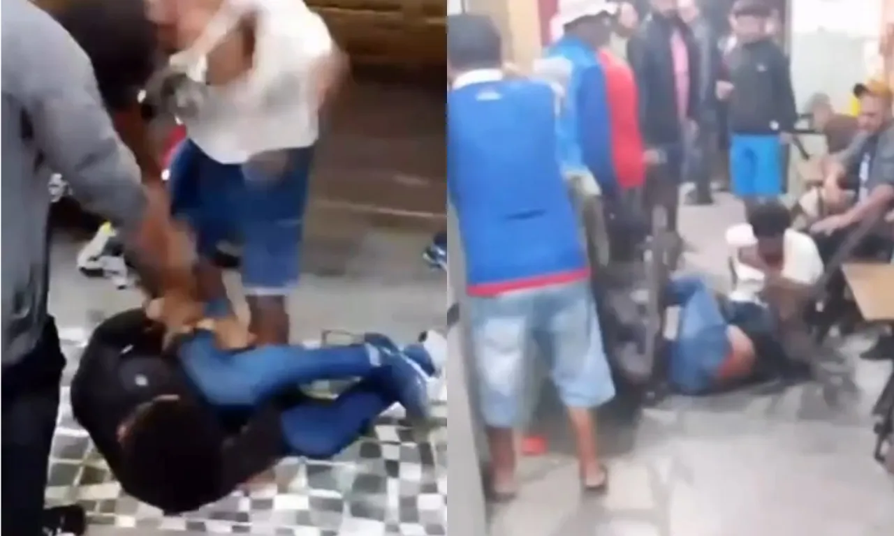 Briga em bar na Bahia