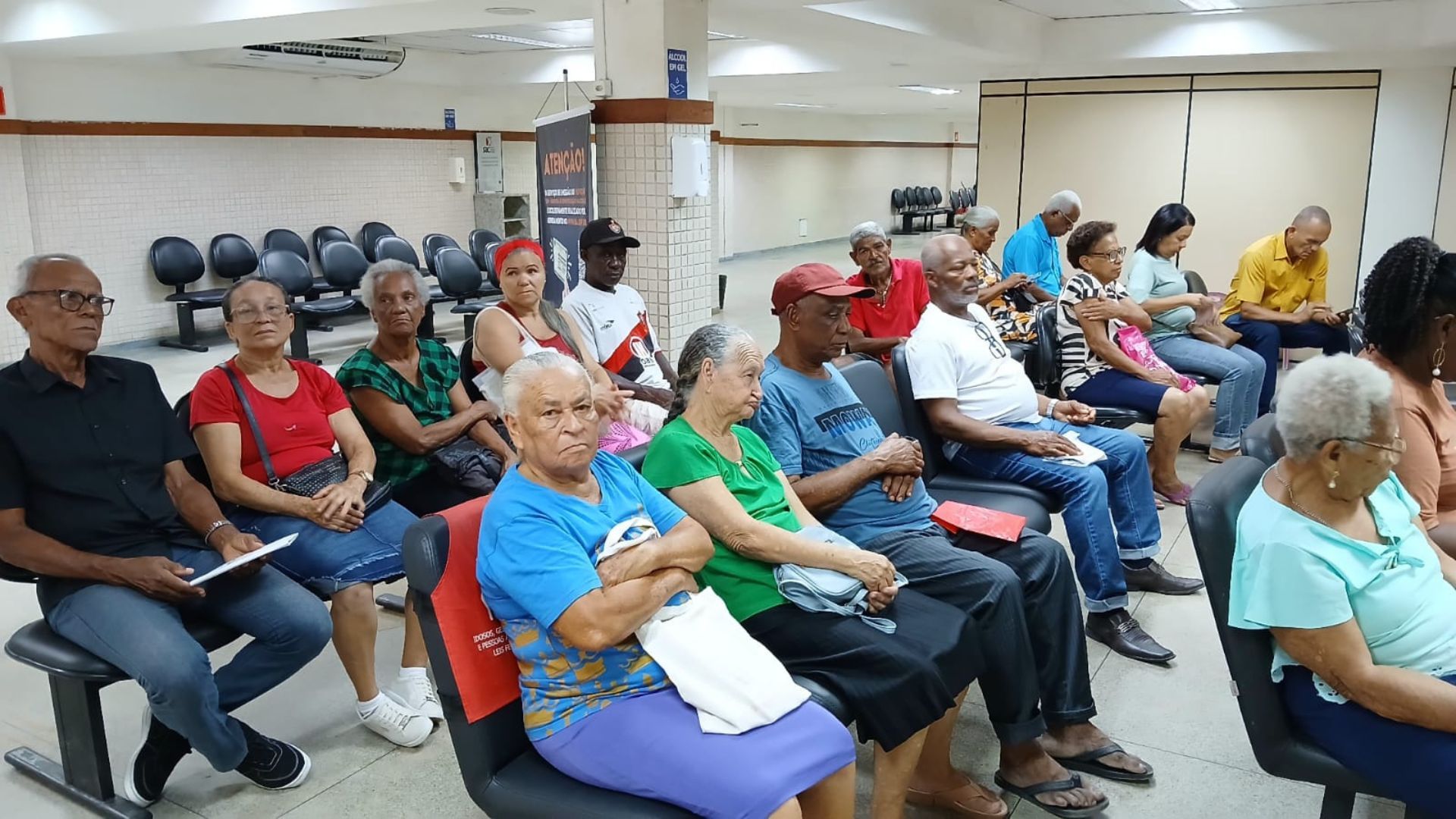 SAC realiza atendimento exclusivo para idosos. Foto: Ascom/Saeb