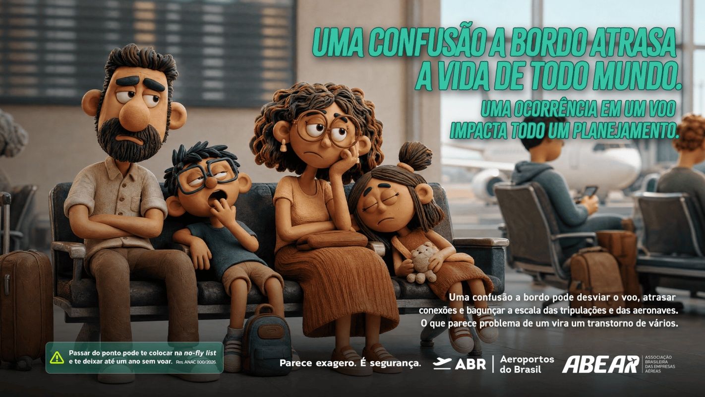 Uma nova regulamenta&ccedil;&atilde;o para o setor aponta o que n&atilde;o pode ser feito em voos e aeroportos e quais as puni&ccedil;&otilde;es para os passageiros. Foto: Divulga&ccedil;&atilde;o