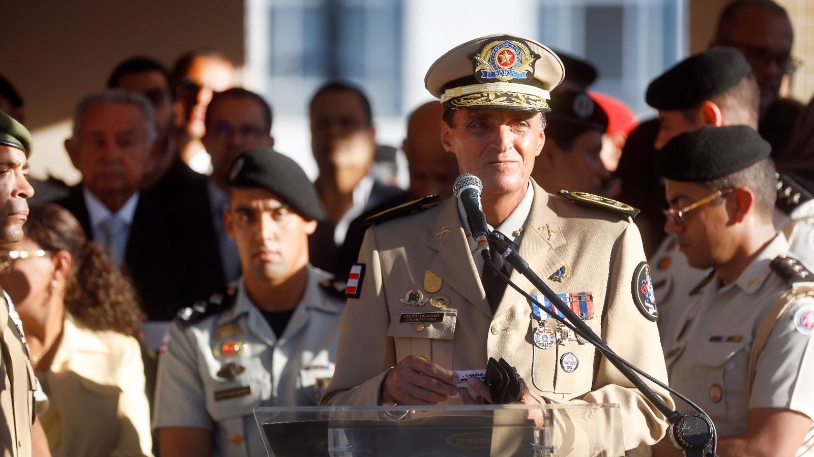 Coronel Magalhães tomou posse nesta quinta | Foto: Matheus Landim/GOVBA