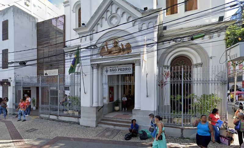 Igreja de São Pedro. Foto: Reprodução | Google Maps