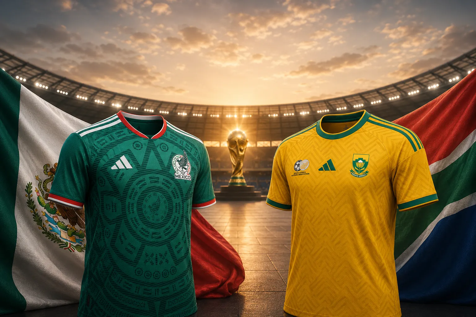 Confira onde assistir a abertura da Copa do Mundo e o jogo México x África do Sul