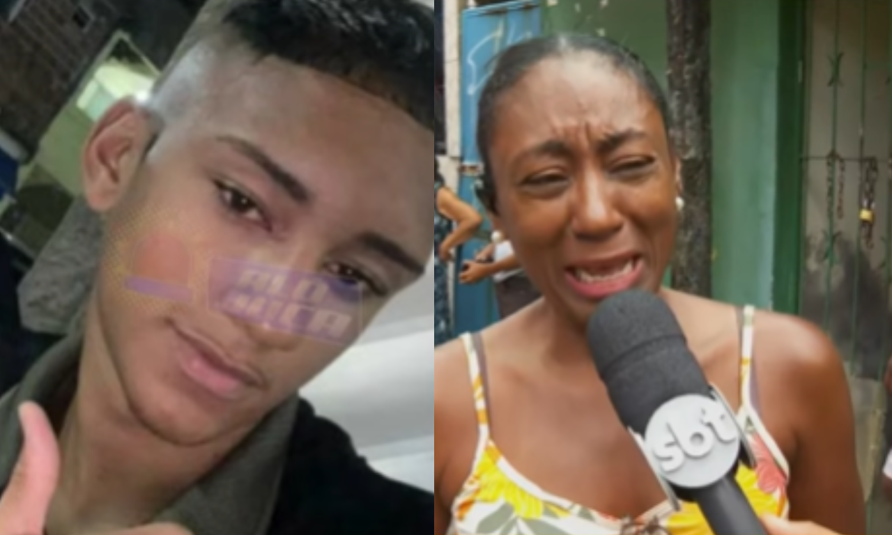 Familiares protestam pela morte de jovens no Uruguai. Foto: TV Aratu
