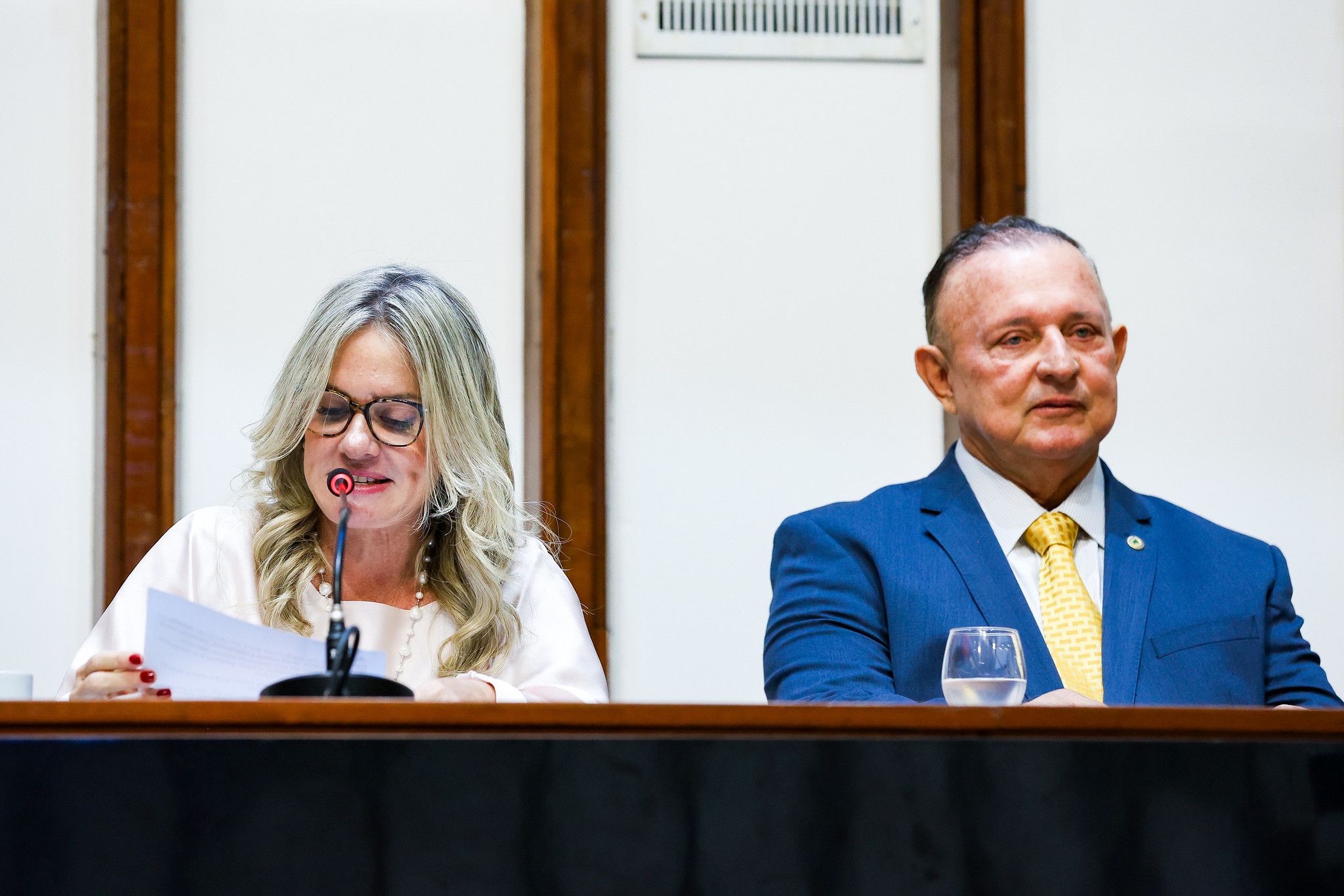 Ivana Bastos assumiu presidência após afastamento de Adolfo Menezes. Foto: Divulgação | AL-BA