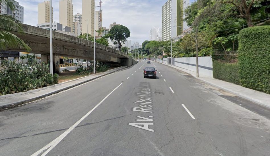 A mulher morreu após ser atropelada no Vale do Canela. Foto: Reprodução | Google Maps
