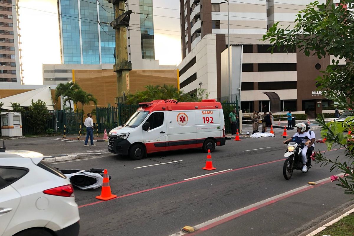 Motociclista Morta Pituba