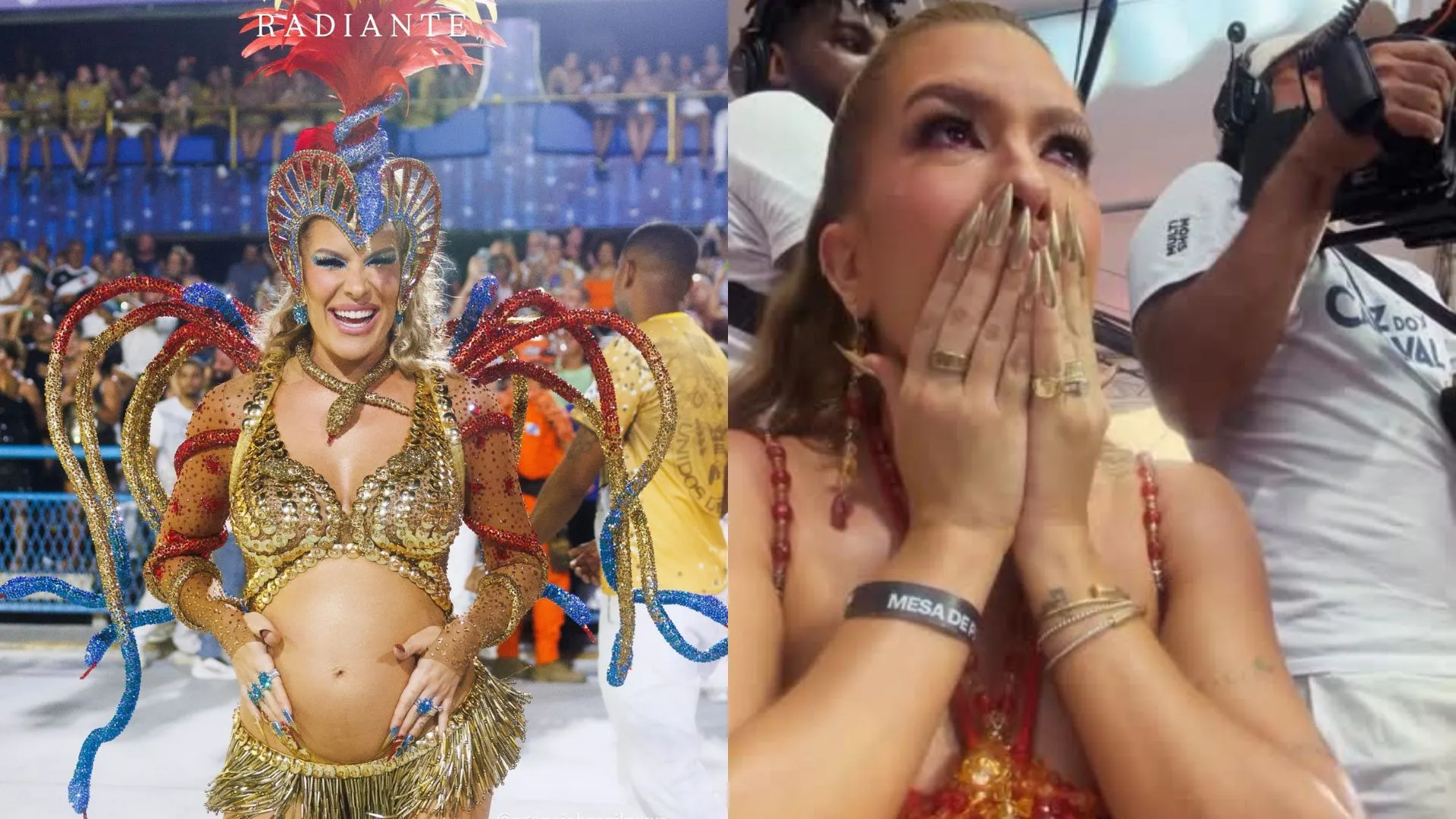 Lore Improta reage ao título da Viradouro