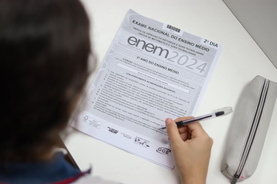 Inscrições para Enem 2025 têm crescimento de 30% em relação a 2022. Foto: Junior Soares