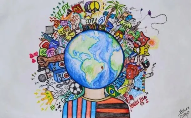 Escolas de Salvador abrem votação online para escolher desenhos para muros; ilustrações foram feitas por alunos