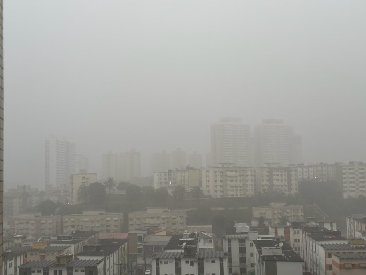 Aleta de chuva no extremo sul da Bahia. Foto: Reprodu&ccedil;&atilde;o 