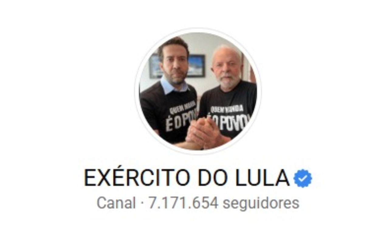 TSE impede nova suspensão do canal 'Exército do Lula' antes do segundo turno. Foto: Divulgação