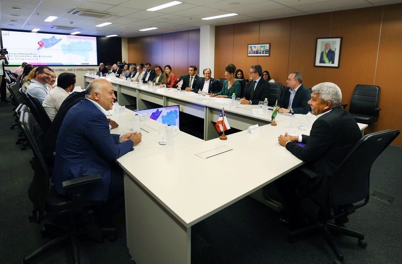 Governador Recebe Prefeito De Itaparica Para Discutir Demandas Emergenciais E Atualizar Projeto Da Ponte Salvador Itaparica