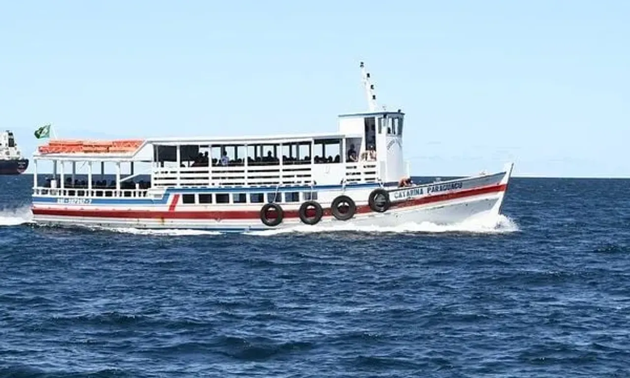 Travessia Salvador&ndash;Mar Grande &eacute; suspensa devido ao mau tempo. Foto: Divulga&ccedil;&atilde;o