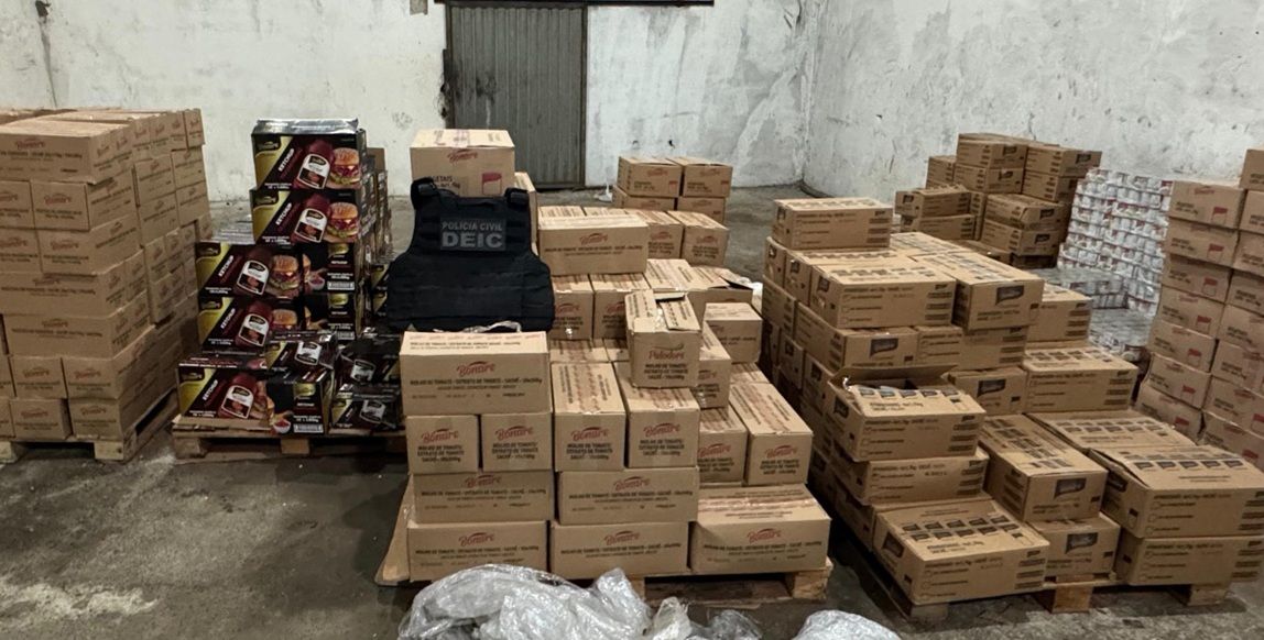 Polícia Civil Recupera Carga De 11 Toneladas De Alimentos Roubados