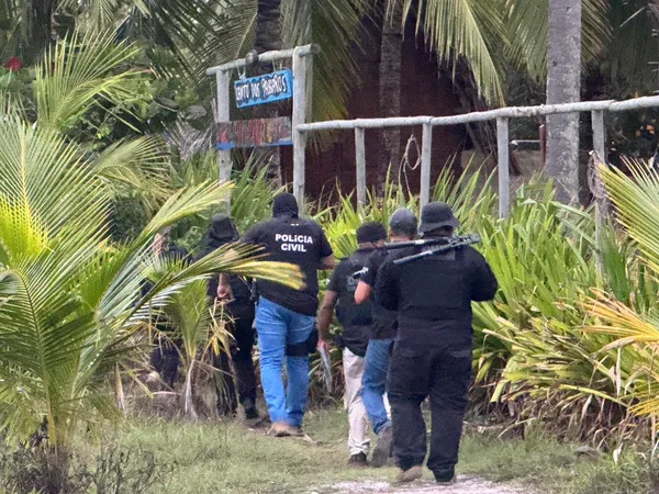 Situação de refém deixa mulher ferida em Arembepe. Foto: Ascom PC