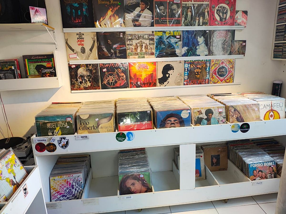 Onde comprar discos de vinil em Salvador: Discodelia. Foto: Lucas Pereira/Aratu On
