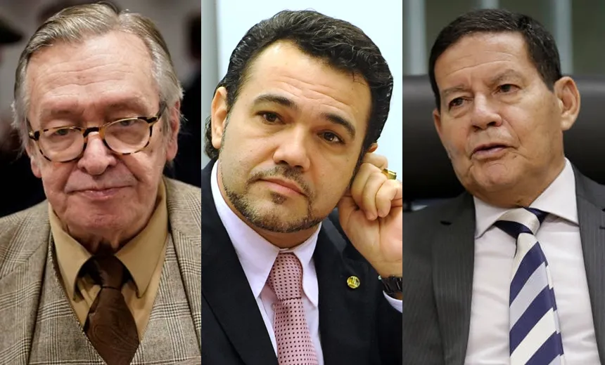 Olavo de Carvalho incentiva Marco Feliciano a pedir impeachment de Mourão