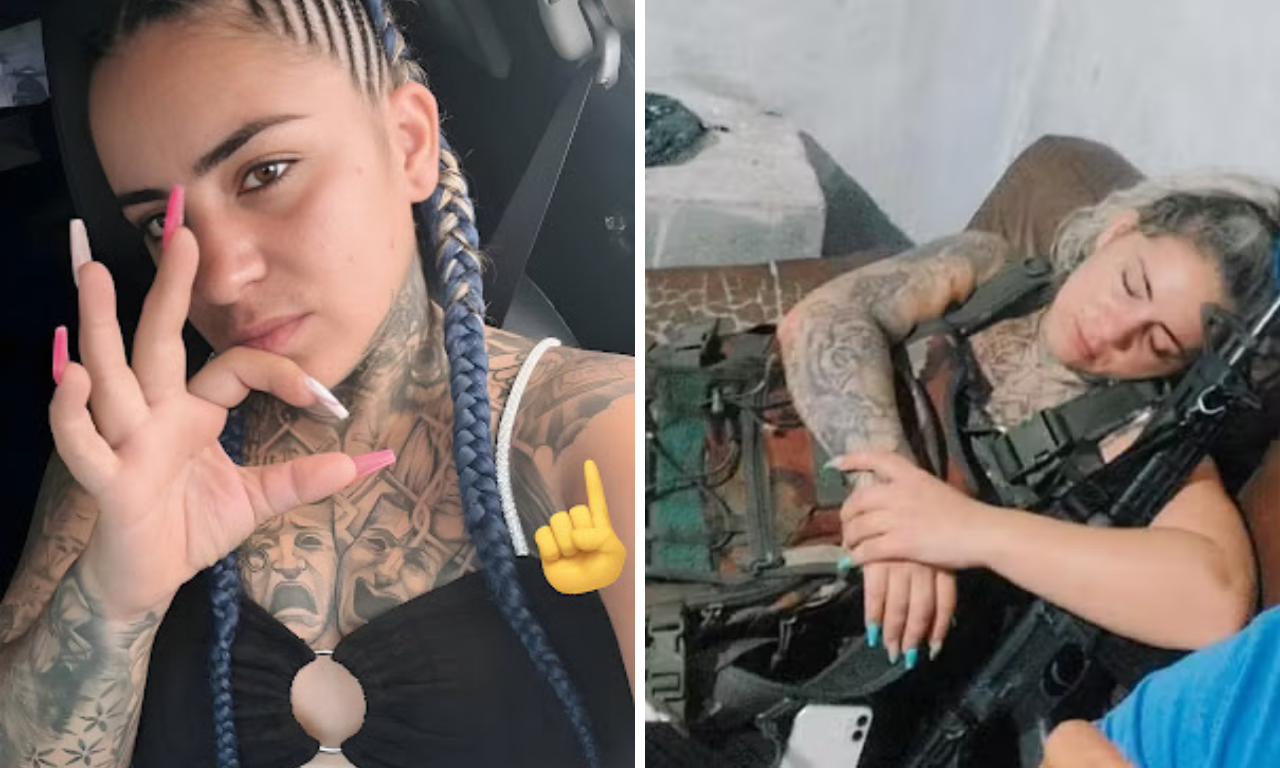 Jurada de morte, ‘Diaba Loira’ é morta em confronto entre facções.Foto: Reprodução