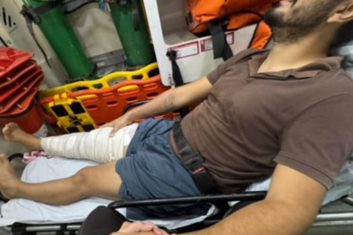 Motorista baleado por PM enfrenta dores e limita&ccedil;&otilde;es. Foto: Acervo Pessoal