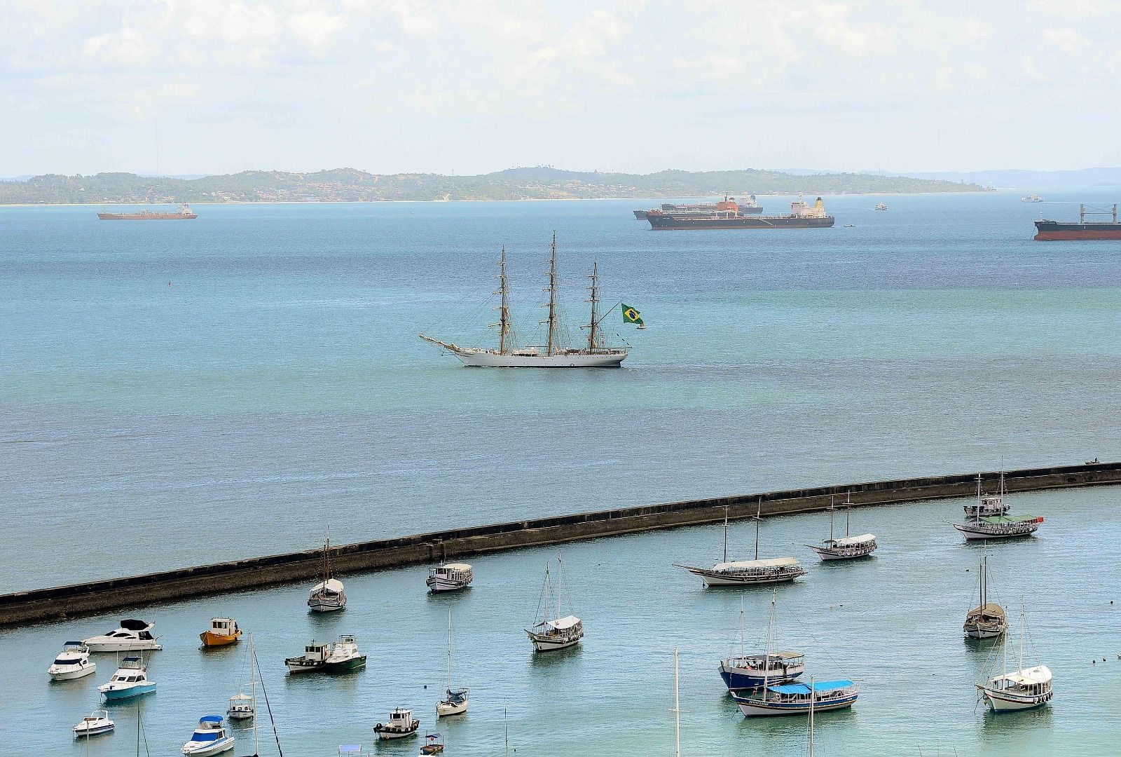 Transporte Aquatio Bahia De Todos Os Santos | Fotos: Valter Pontes Secom Pms