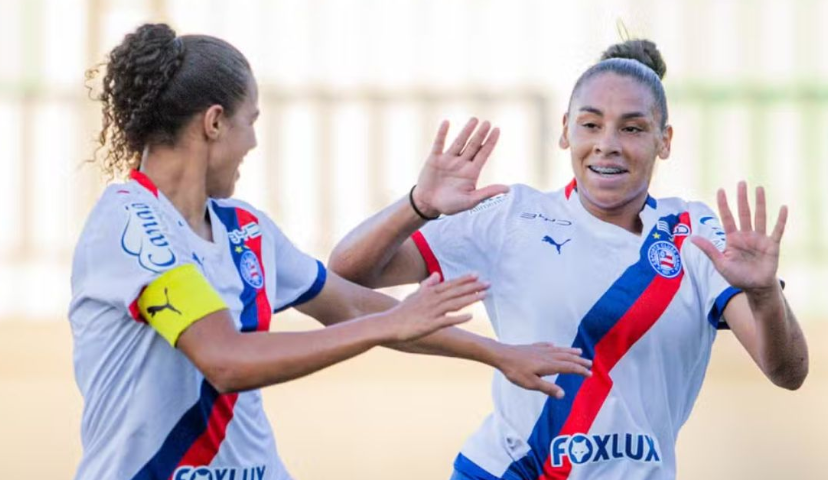 Copa do Brasil Feminina: Bahia busca vaga na semifinal.| Foto: Let&iacute;cia Martins/ECBAHIA