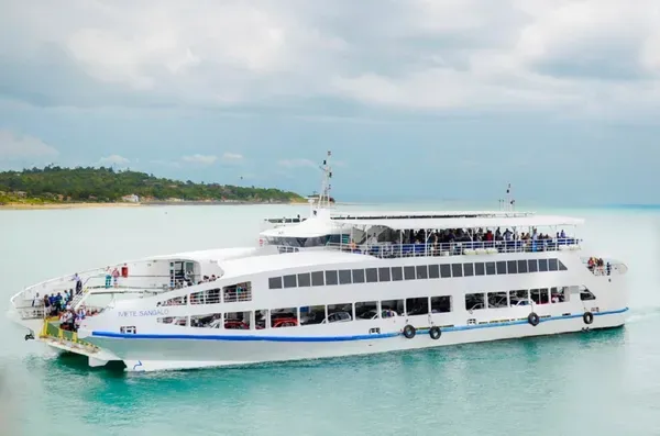 Ferry-Boat Salvador Itaparica.| Foto: Ascom