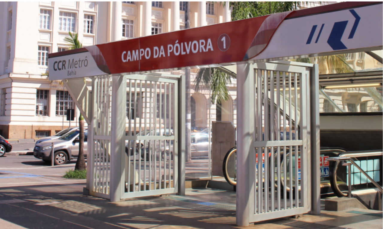 Metrô opera em esquema especial para jogo entre Bahia e Juventude.Foto: CCR Metrô