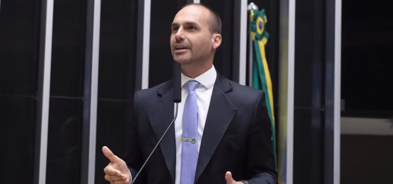 Eduardo Bolsonaro vira alvo de ações do PSOL e PT após sobretaxa dos EUA; Bruno Spada/Câmara dos Deputados