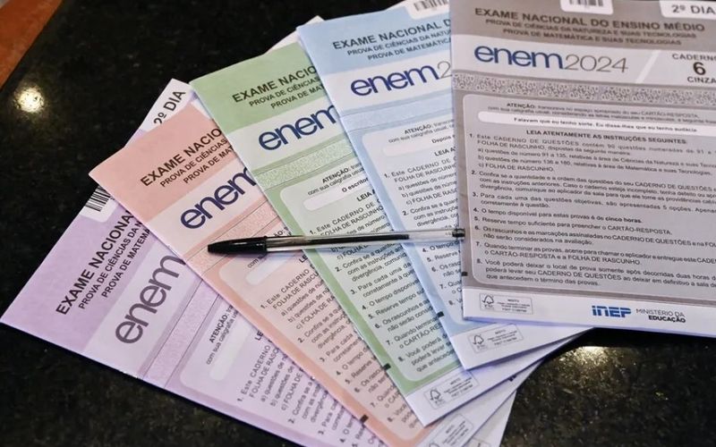 A nota do Enem referente &agrave;s escolas &eacute; calculada a partir da m&eacute;dia das cinco &aacute;reas avaliadas, incluindo Reda&ccedil;&atilde;o/Foto: Reprodu&ccedil;&atilde;o&nbsp;