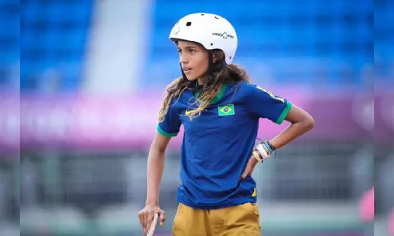 Rayssa Leal fatrou prata em T&oacute;quio (2021) e se tornou a mais jovem medalhista ol&iacute;mpica do Brasil | Foto: Wander Roberto/COB