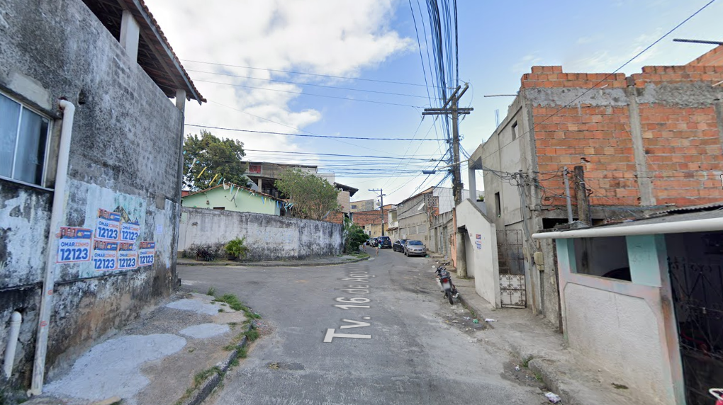 Homem assassinado em São Cristóvão. Foto: Google Street View
