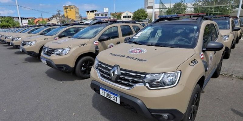 Bahia é o estado do Nordeste com a maior frota renovada de viaturas desde 2023, reforçando o combate à criminalidade em áreas urbanas e rurais/Foto: GOVBA/Polícia Militar 