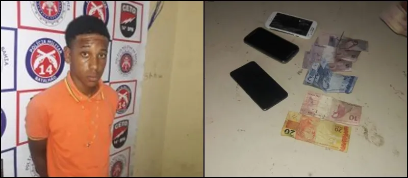 VÍDEO: Preso suspeito de assaltar candidatos do Enem em Santo Antônio de Jesus
