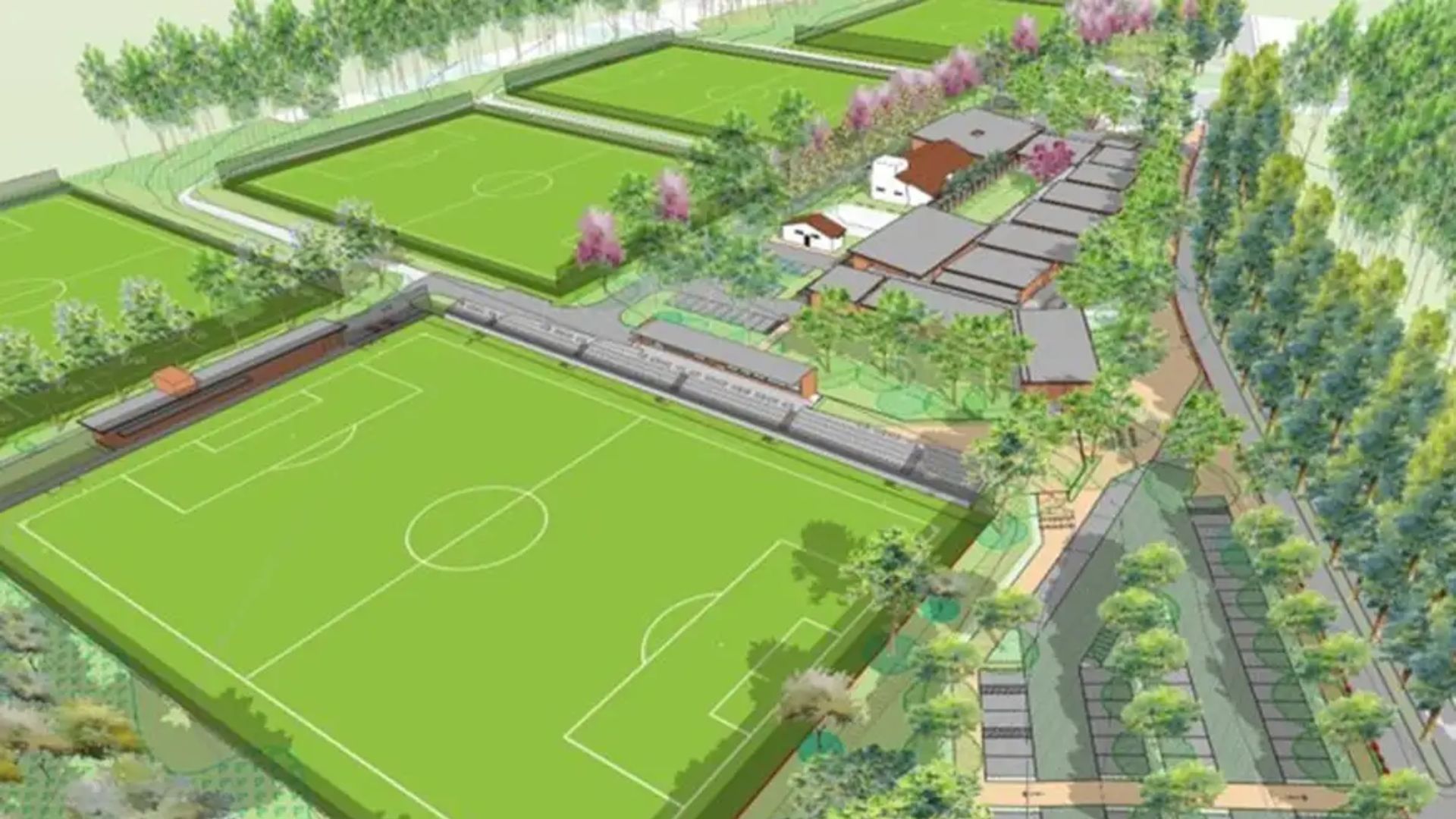 Centro de Treinamento do Futebol Feminino | Divulga&ccedil;&atilde;o/Ferrovi&aacute;ria