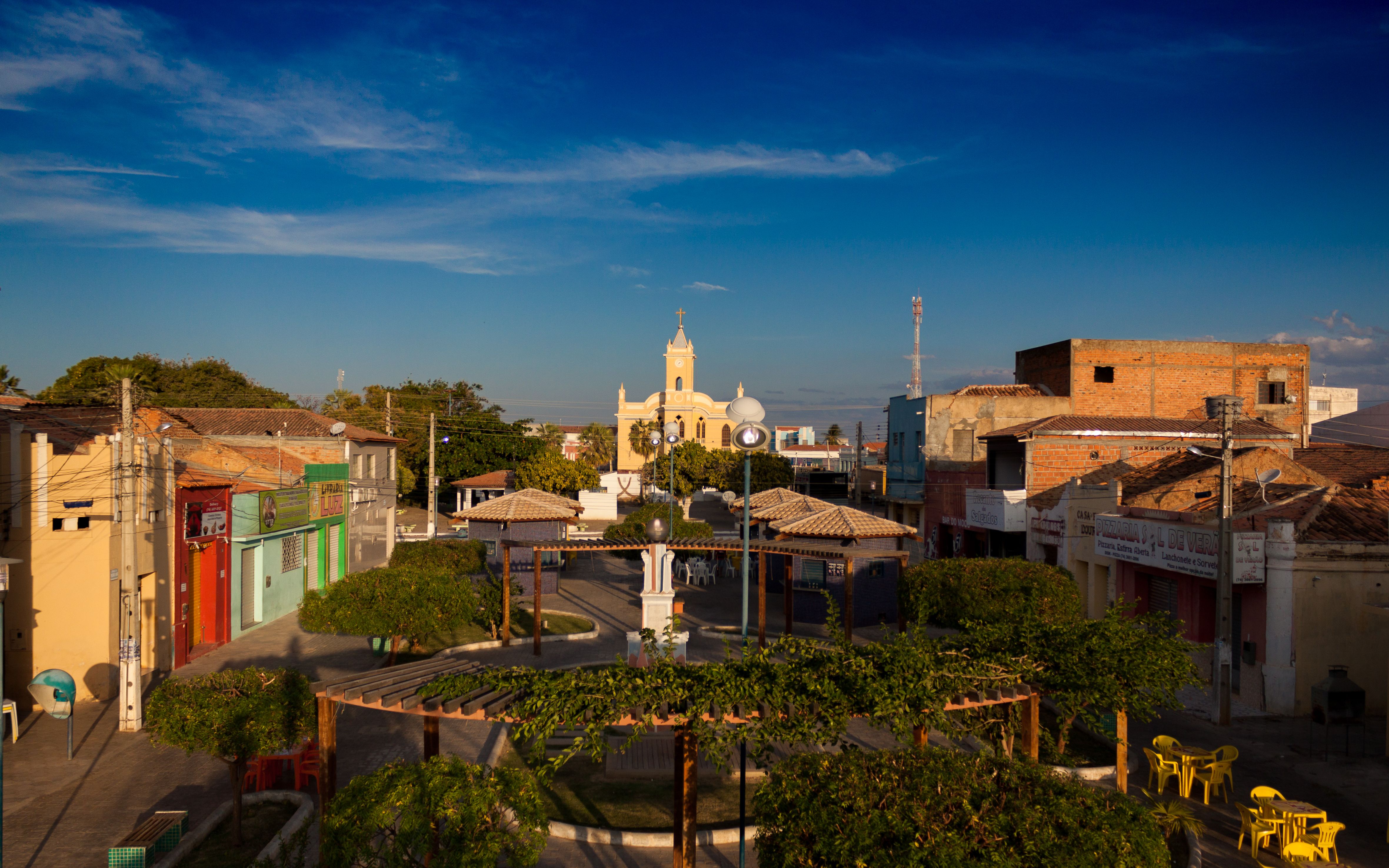 Vista da Igreja Matriz de Xique Xique. | Foto: Divulgação