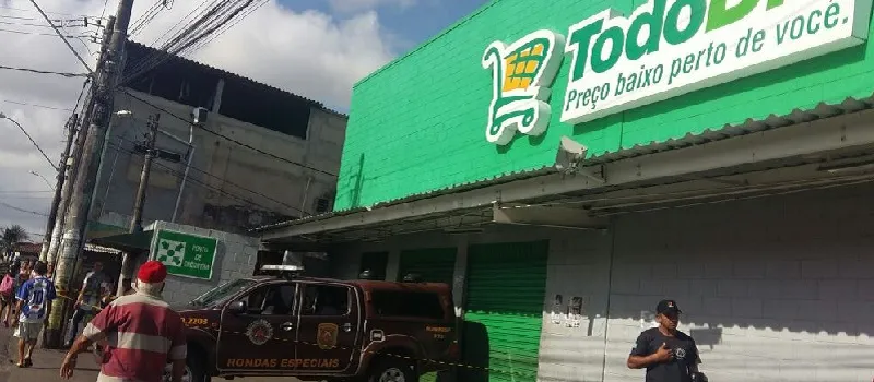 MARECHAL RONDON: Bandidos arrombam caixas eletrônicos dentro de supermercado