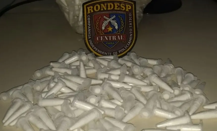 Rondesp apreende cocaína avaliada em R$ 8 mil; droga foi localizada em Lauro de Freitas