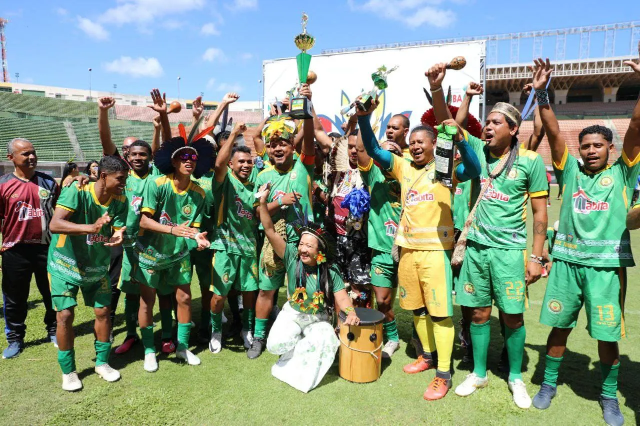 Seleção Pataxó Aktxurá Eoató  fatura a II Copa Indígena de Futebol