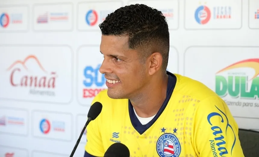 Goleiro Anderson é uma das novidades na equipe do Bahia que enfrenta o ‘xará’ de Feira