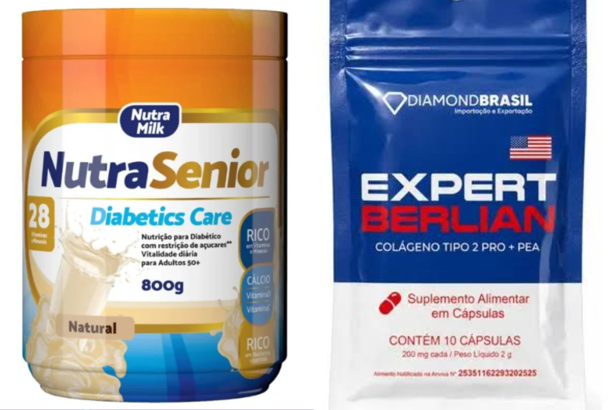  (Anvisa) determinou, nesta quarta-feira (9), o recolhimento e a suspens&atilde;o da comercializa&ccedil;&atilde;o de suplementos alimentares vendidos de forma irregular no Brasil. Foto: Divulga&ccedil;&atilde;o 