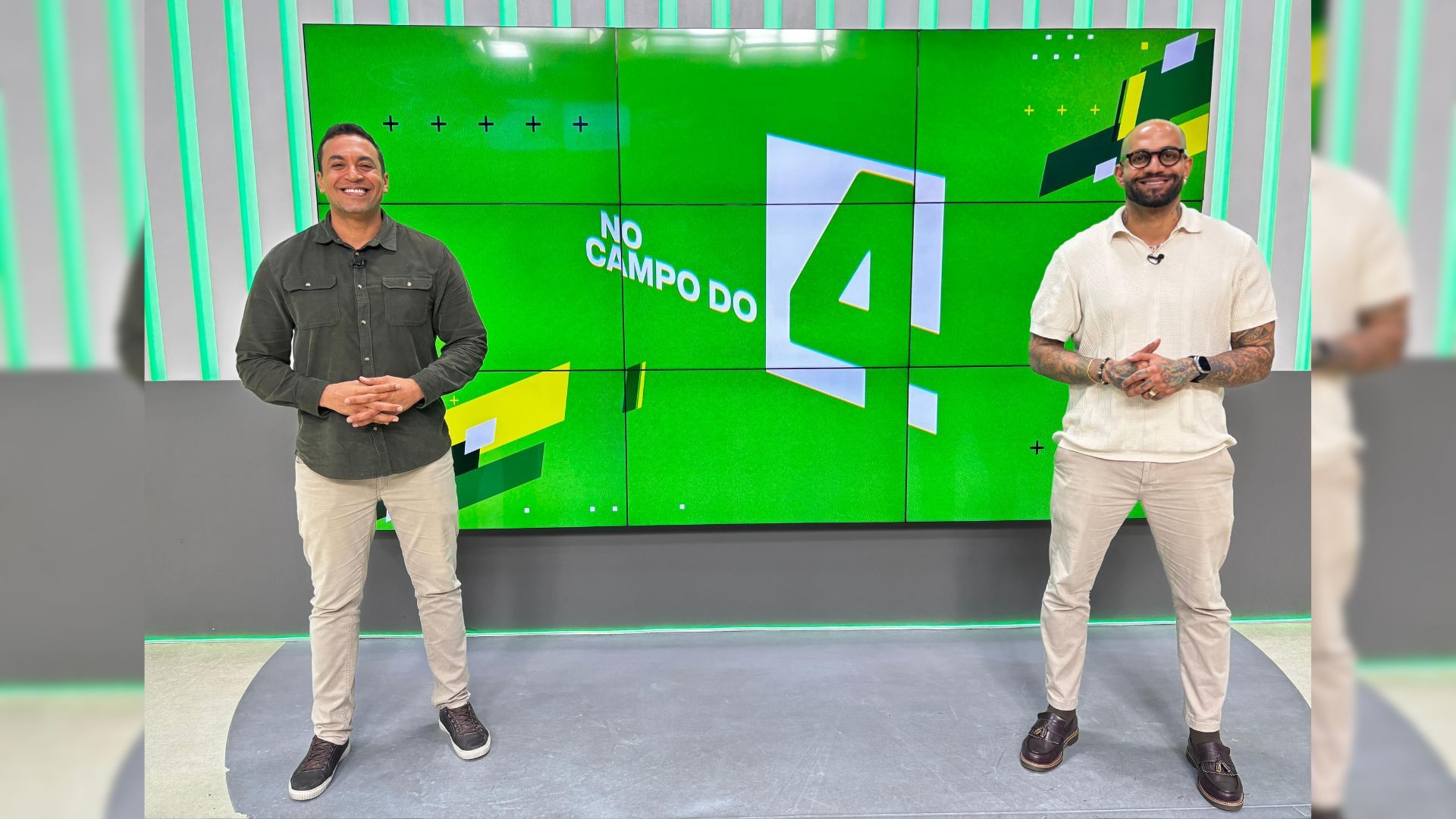 Fabricio Lemos e Caio Leony vão comandar o No Campo do 4 | Foto: Raíssa Gomes/Aratu On