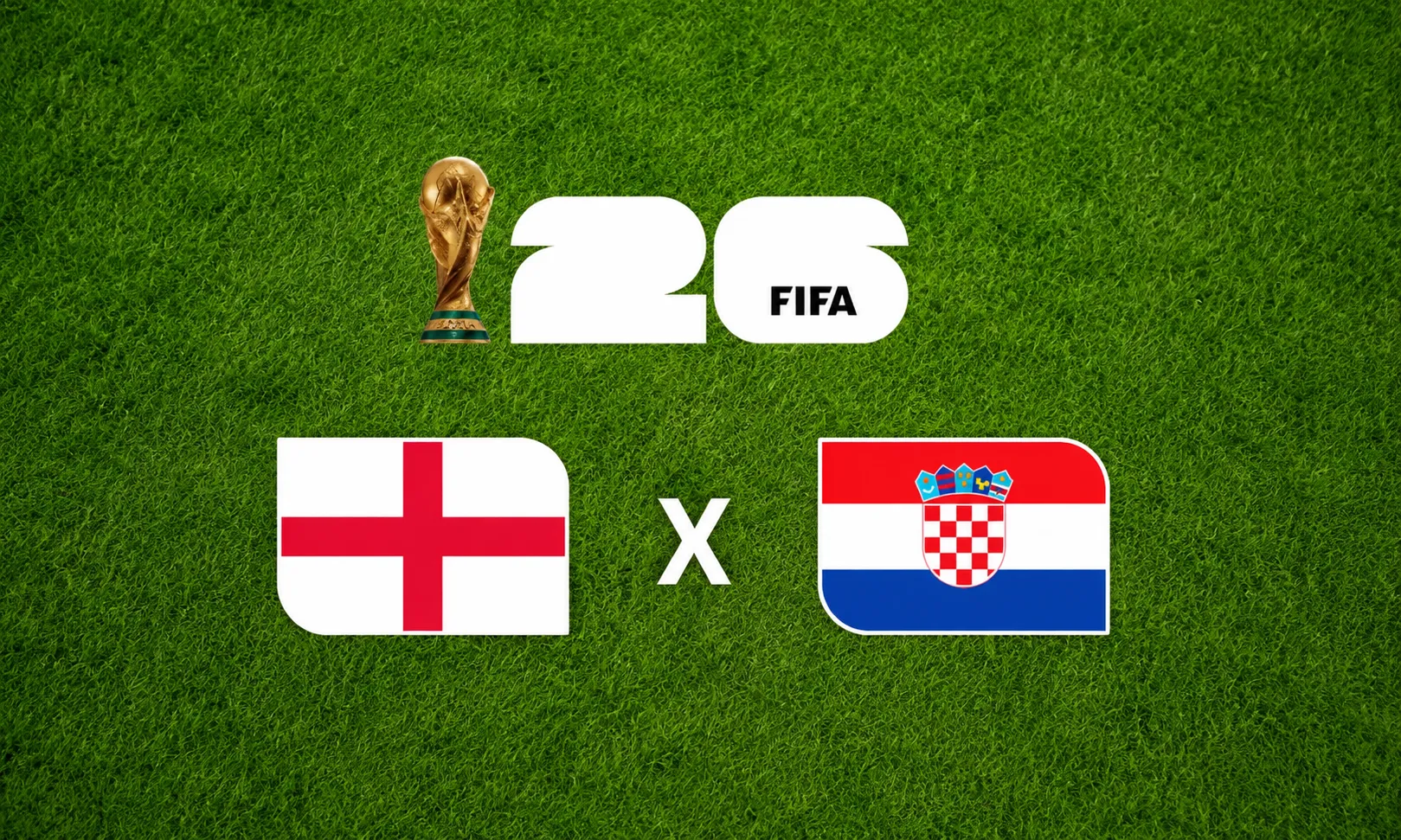 Inglaterra x Croácia: veja horário, onde assistir e prováveis escalações