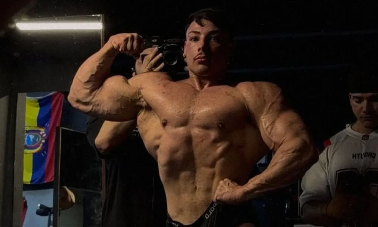 Laudo revela causa da morte do fisiculturista Gabriel Ganley aos 22 anos. Foto: Redes sociais